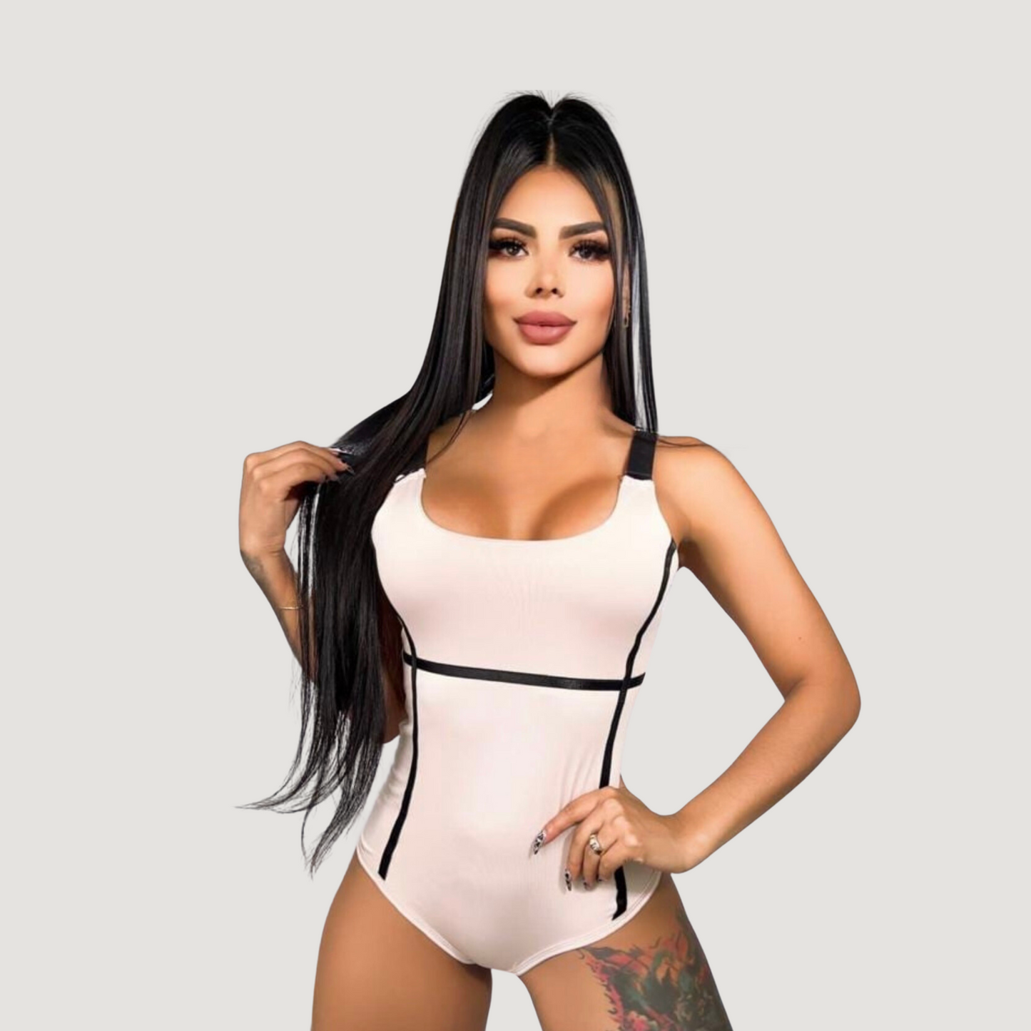 Women's Bodysuit - Adjustable Straps - Saida Fashion