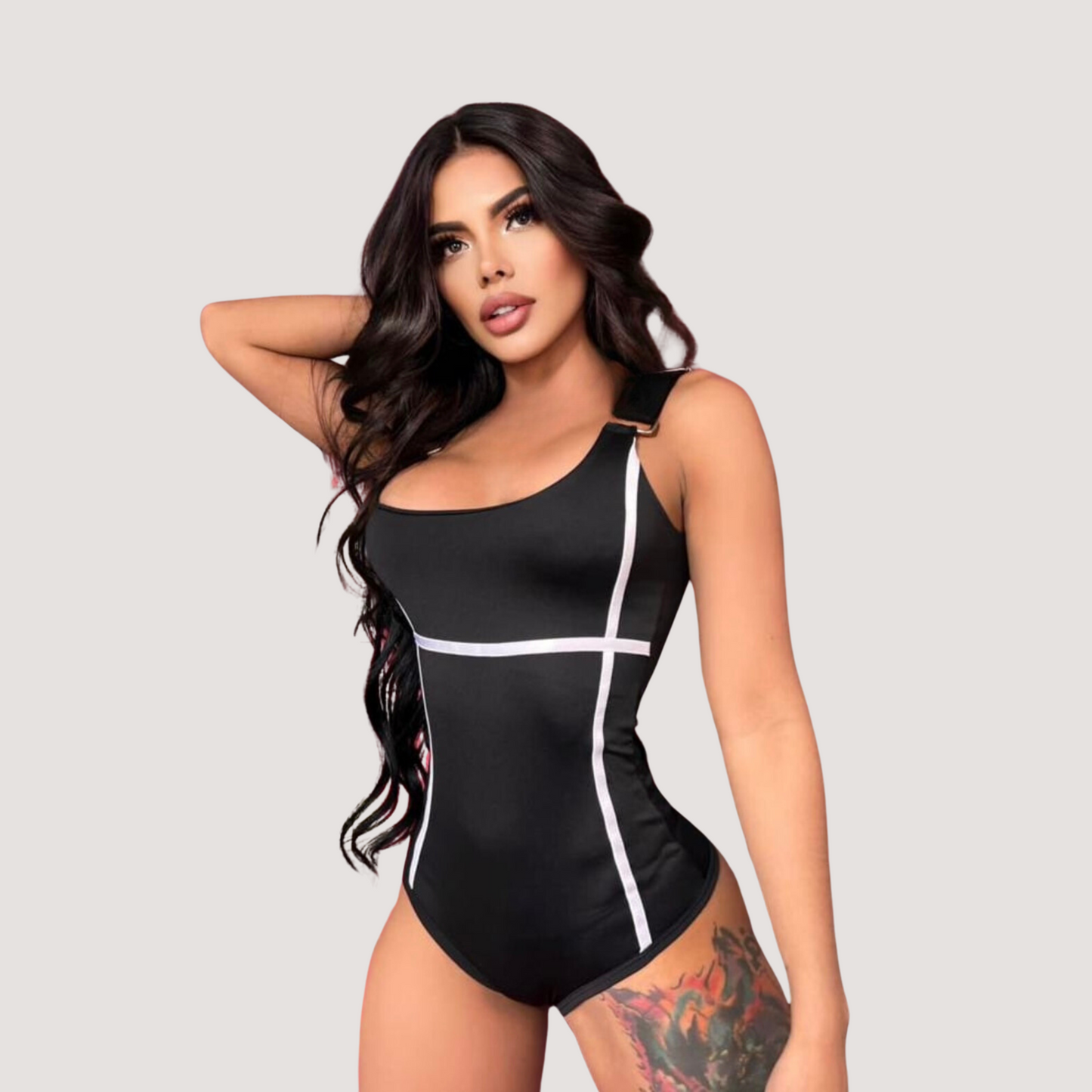 Women's Bodysuit - Adjustable Straps - Saida Fashion