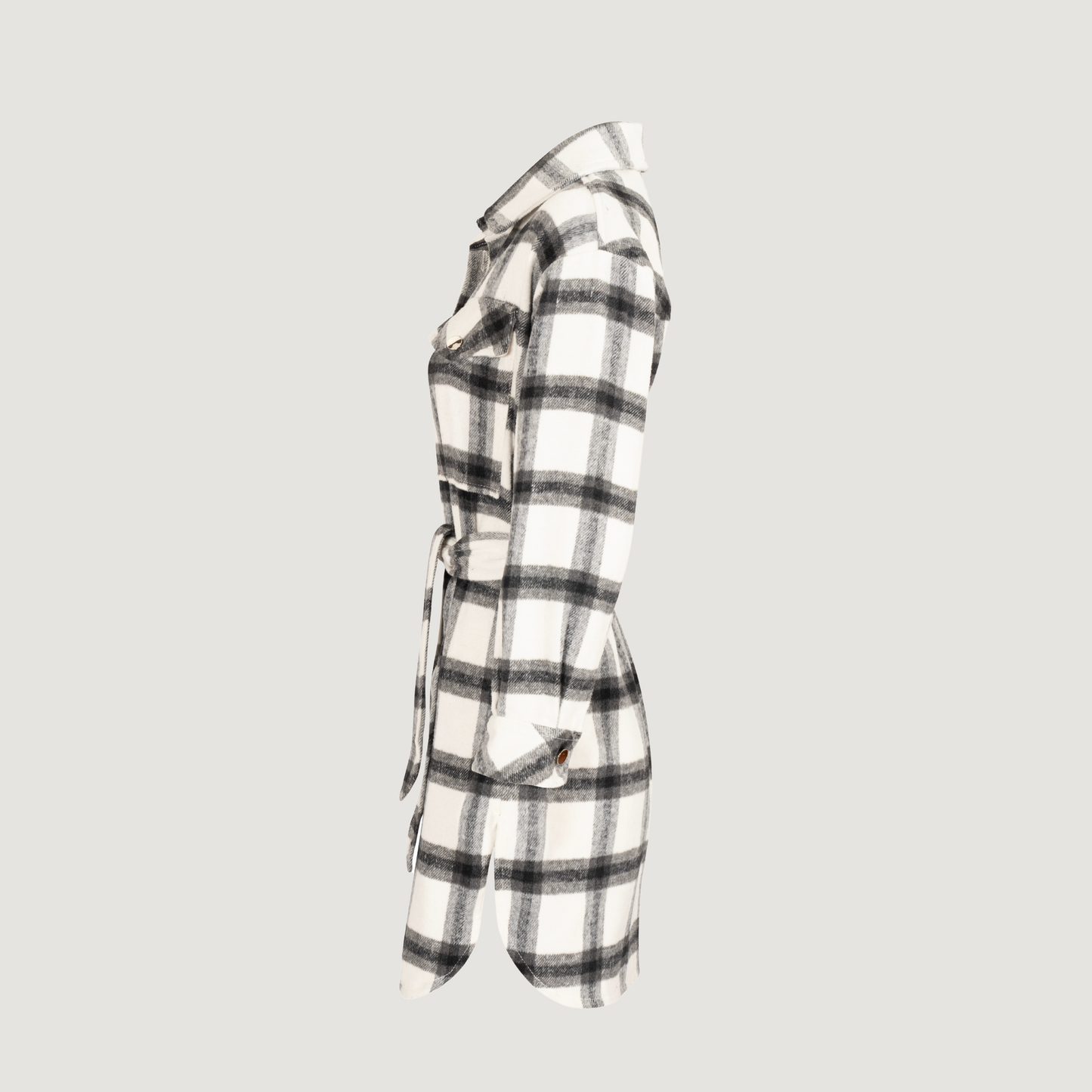 Womens Jackets with Shirt-Style Design - Saida Fashion