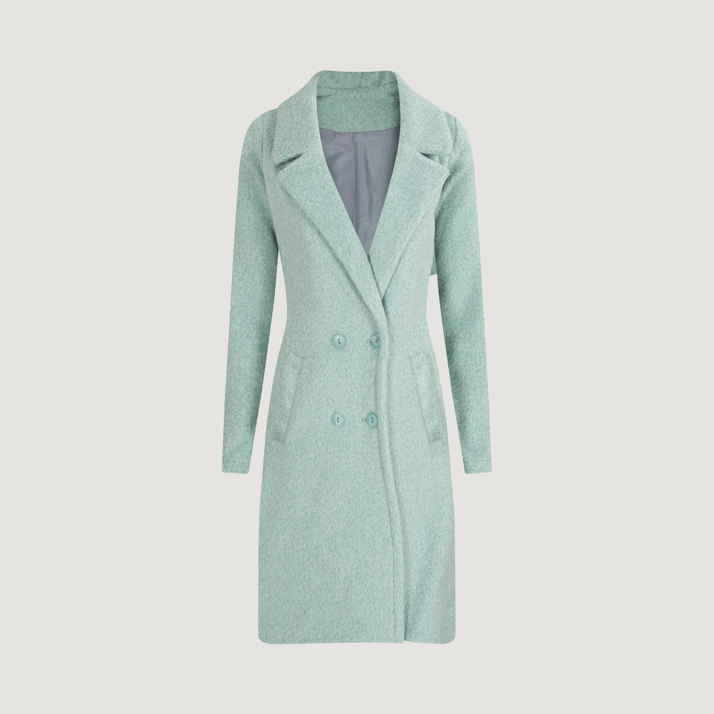 Stylish Coats with Two Front Buttons - Saida Fashion