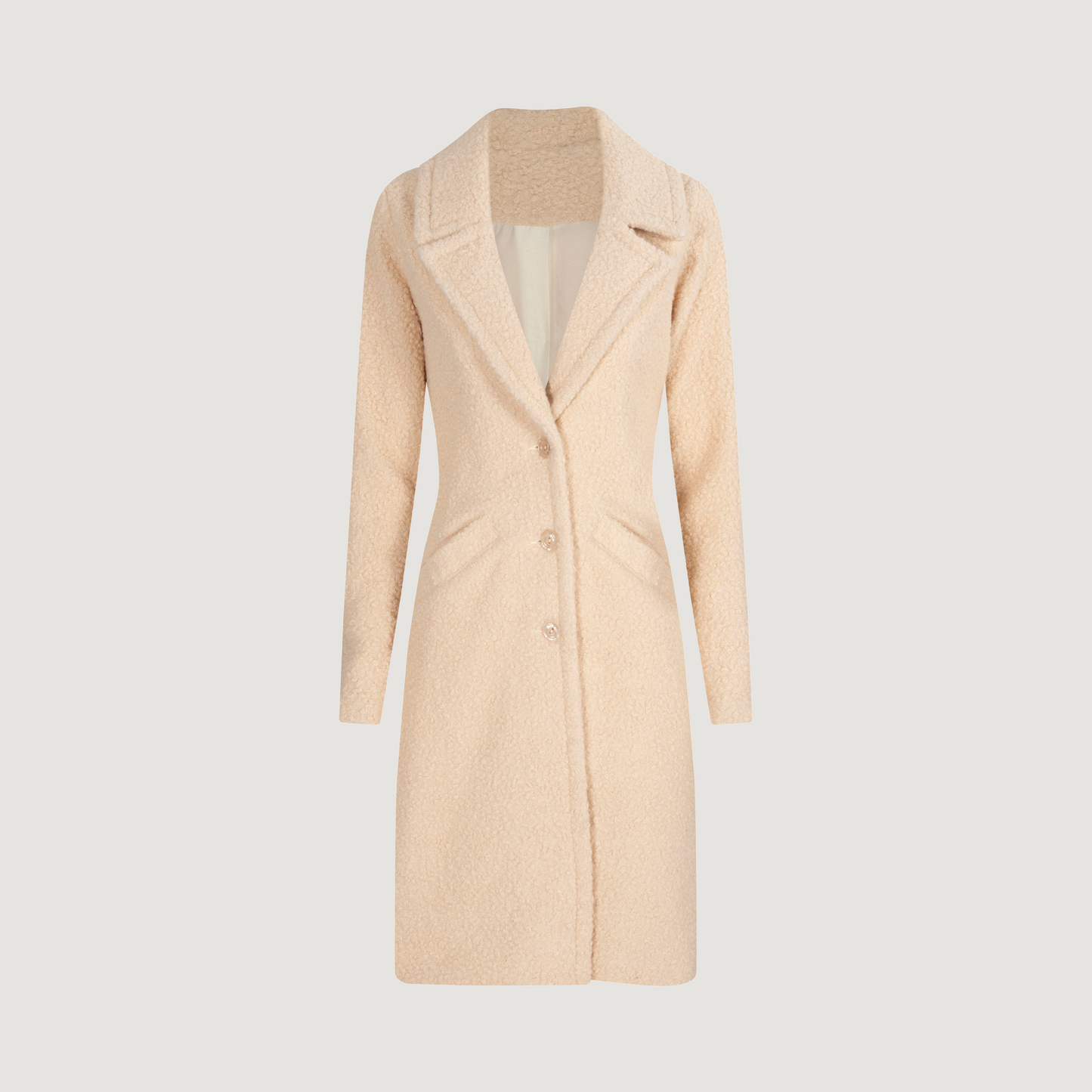 Overcoat Women with Soft Sherpa - Saida Fashion