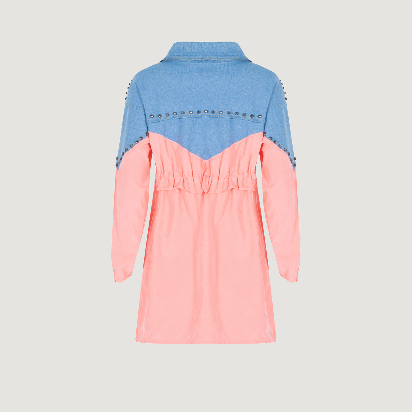 Jackets for Women with Mixed Fabric Design