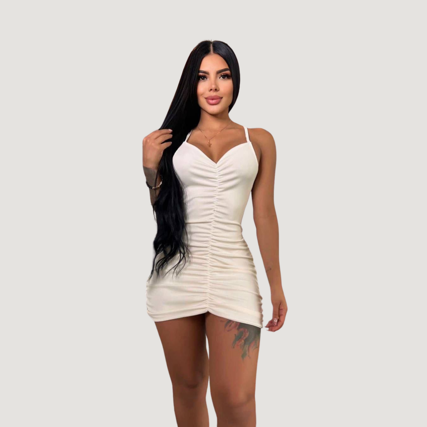 Sexy Dresses with Spaghetti Straps - Saida Fashion