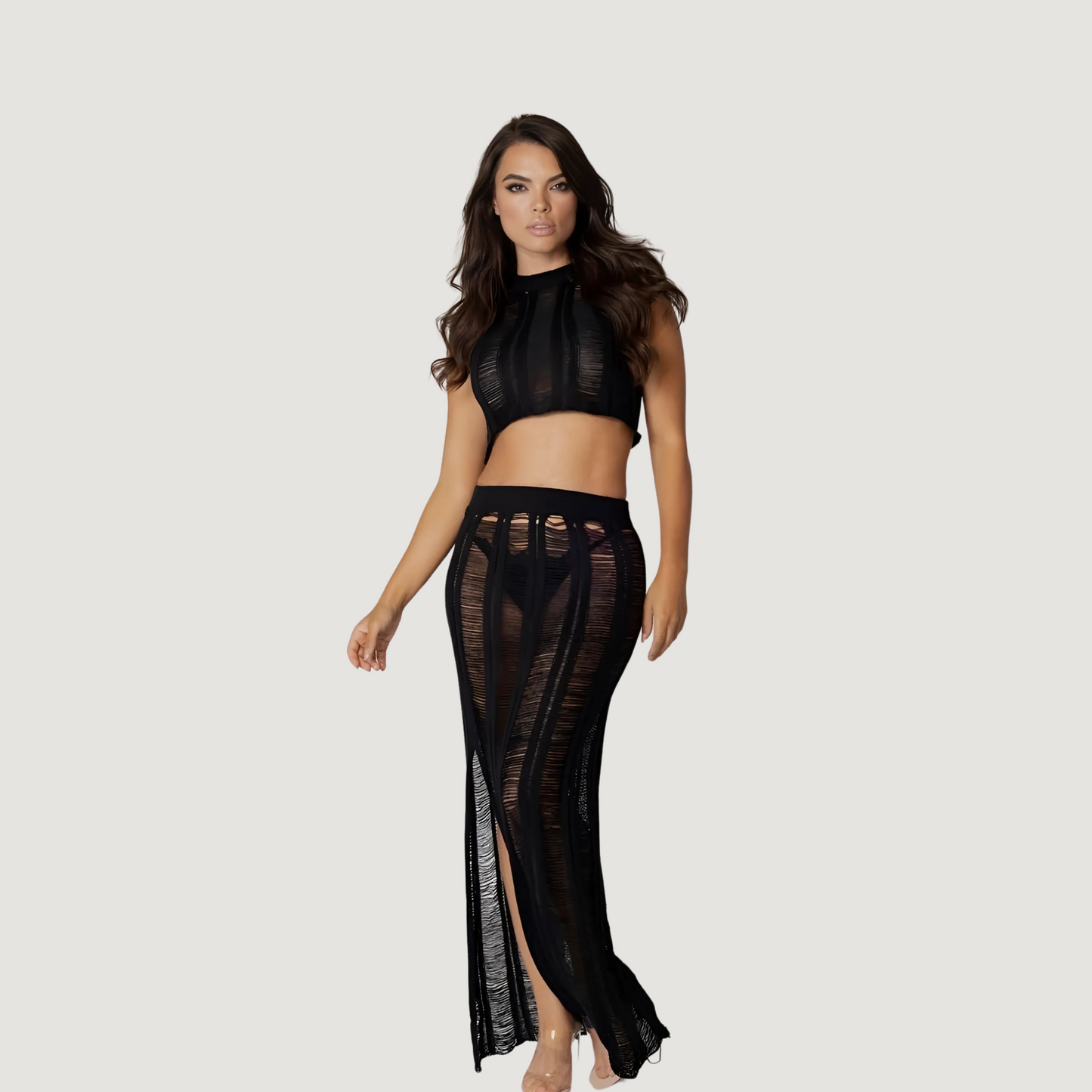 Halter Neck Crochet Set
