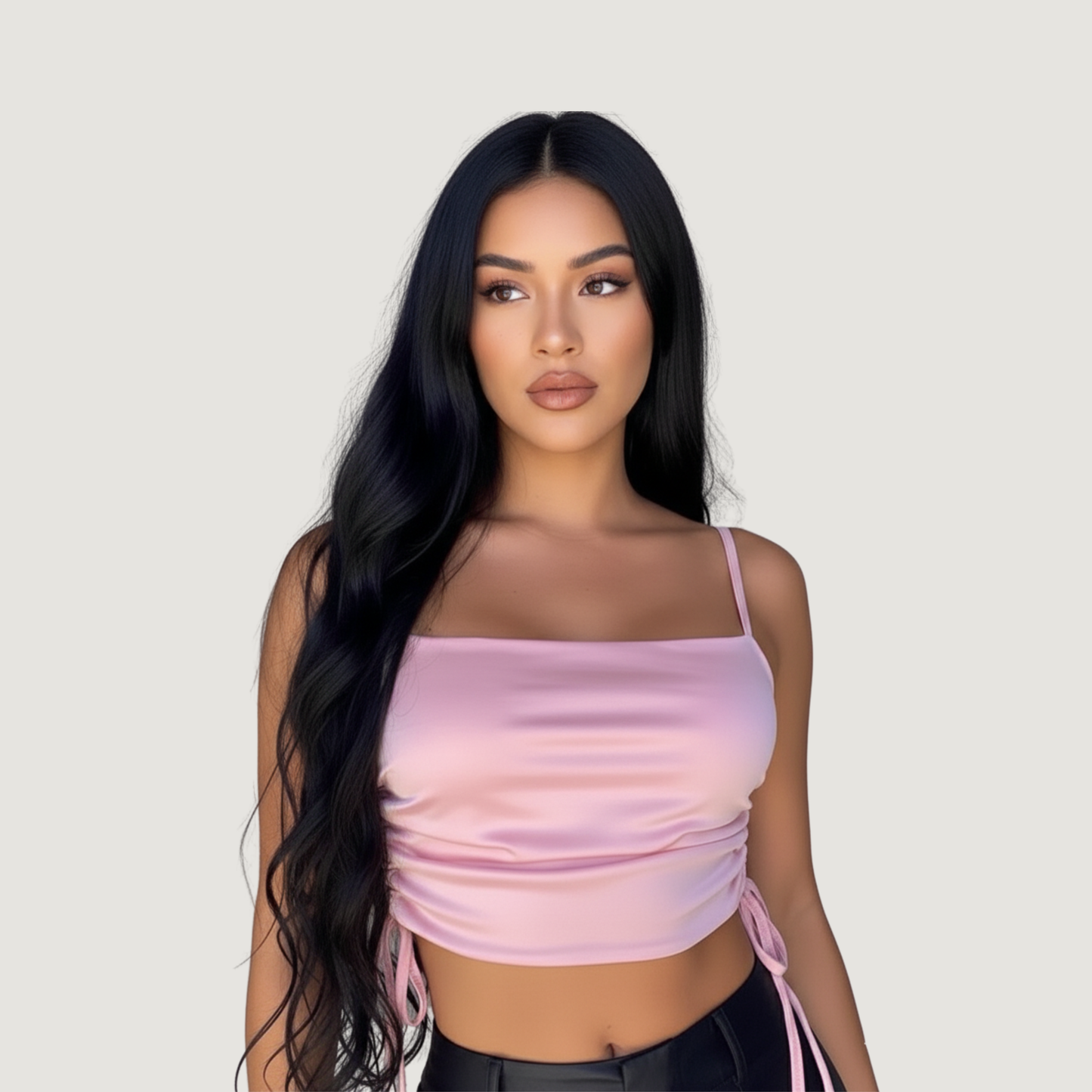 Camisole Top - Adjustable Ties - Front Lining