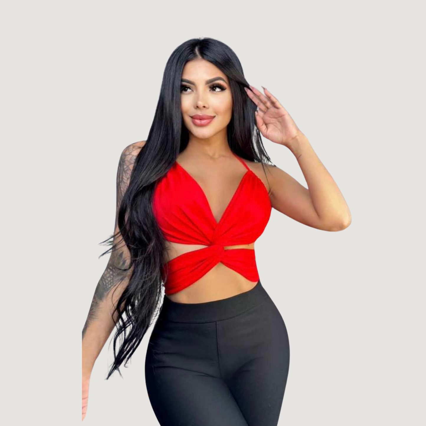 Infinity Versatile Lined Crop Top - Saida Fashion 