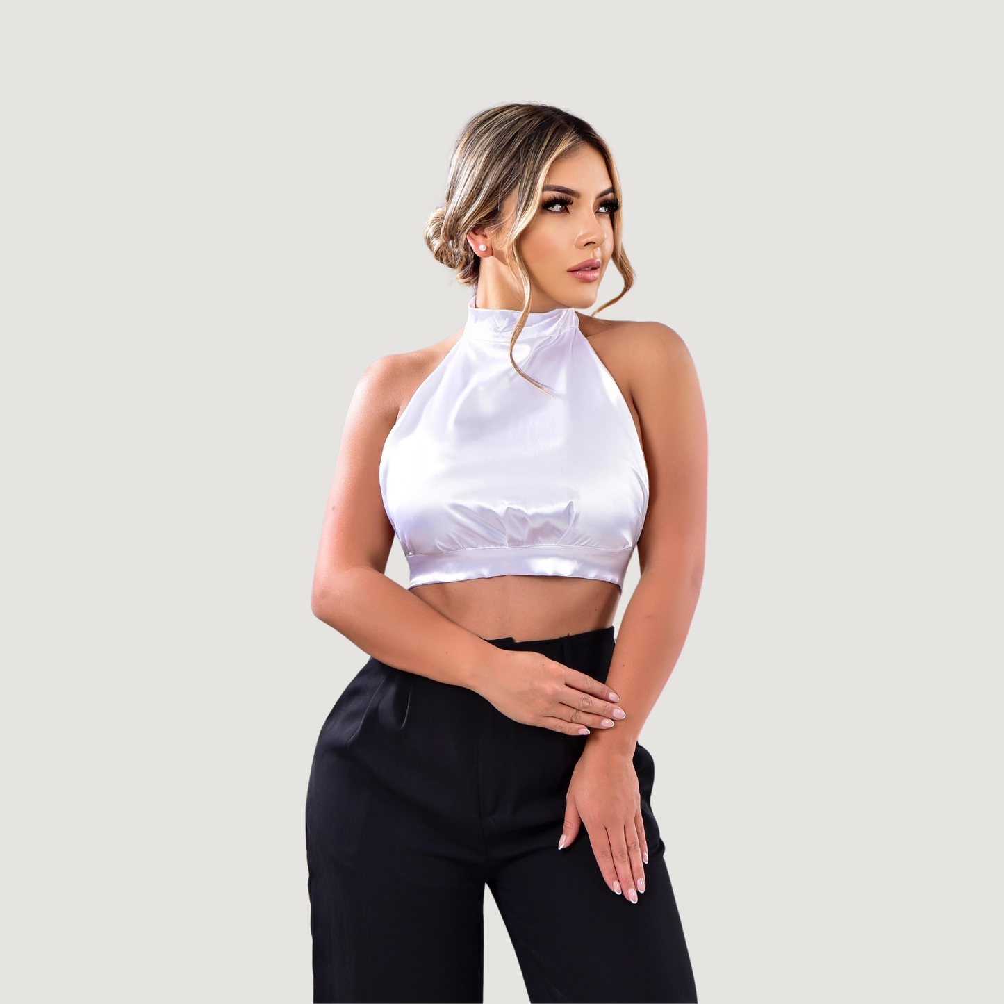 Top sin espalda - Lazos ajustables