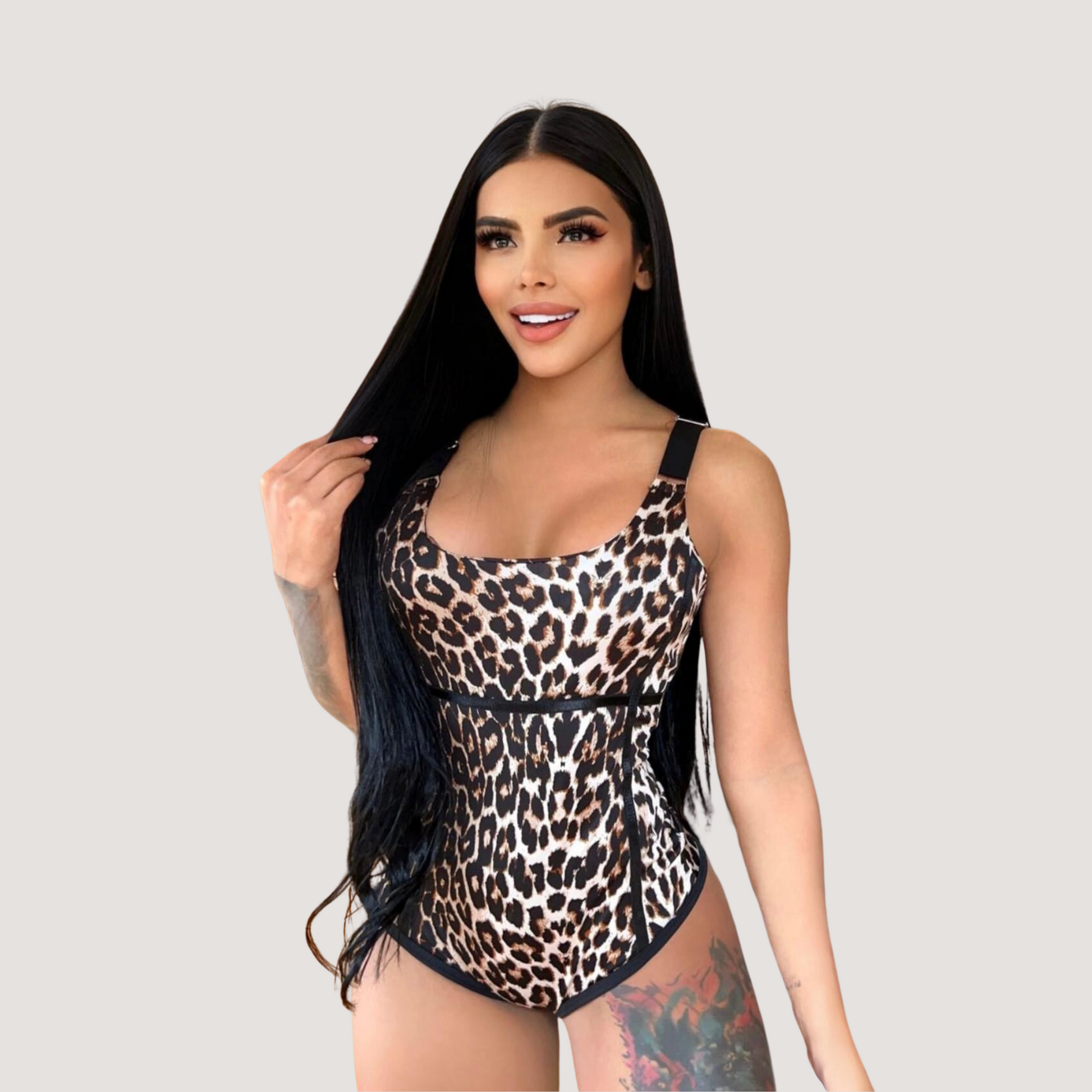 Women's Bodysuit - Adjustable Straps - Saida Fashion 