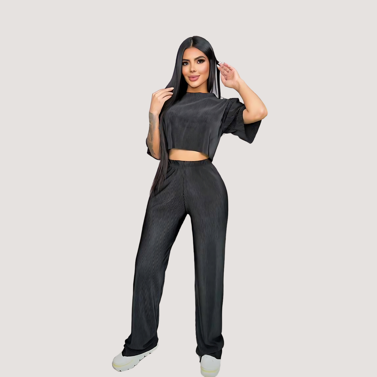 Conjunto a juego para una comodidad informal